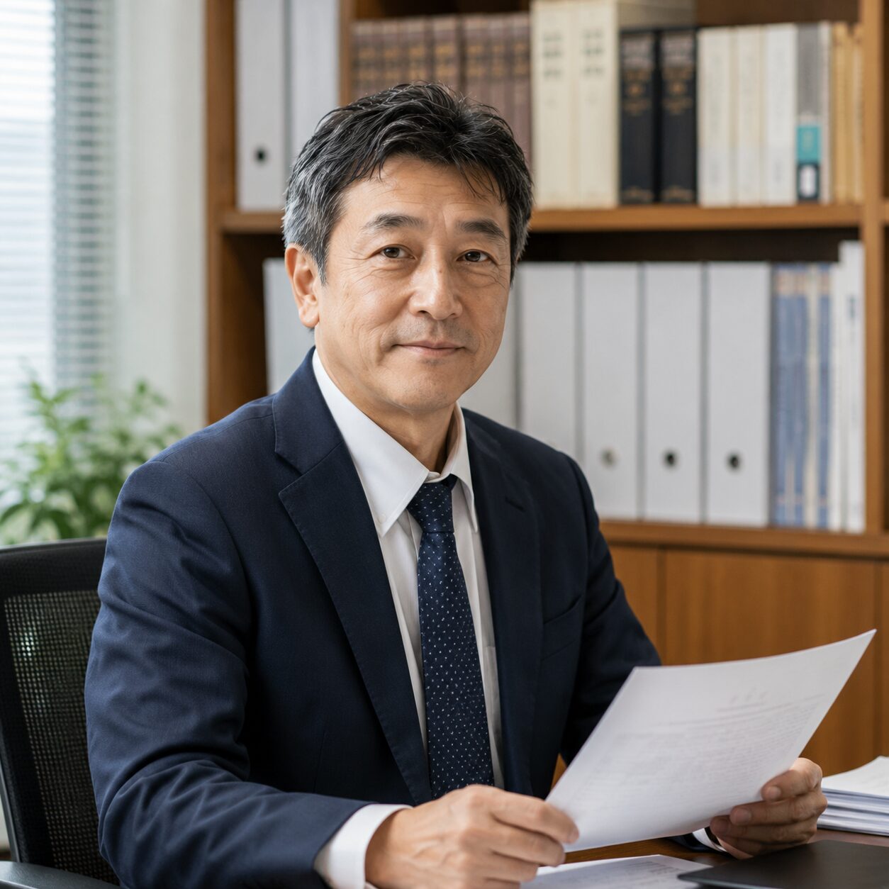 50代男性・行政書士のお客様の写真