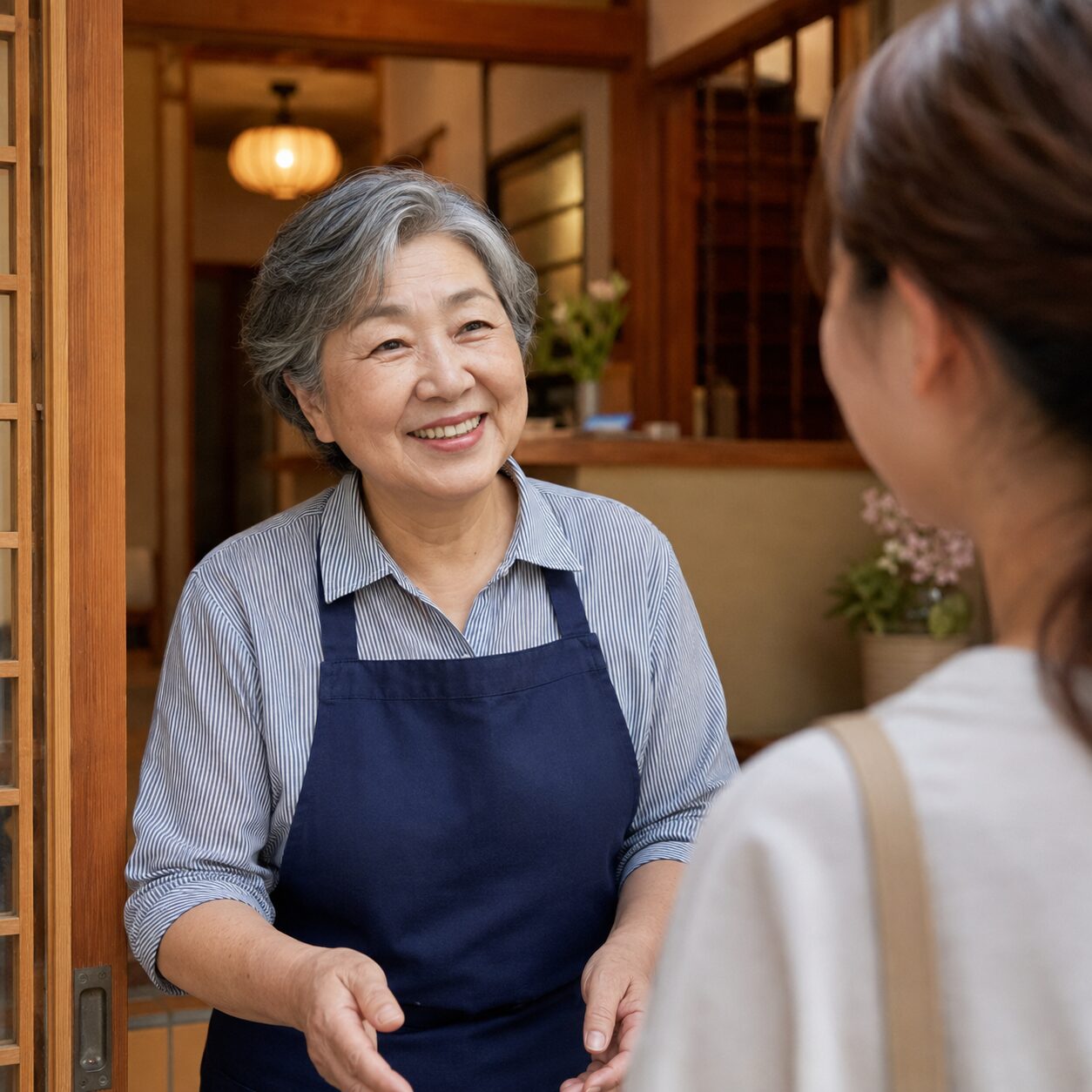 60代女性・小さな宿・民泊運営者のお客様の写真